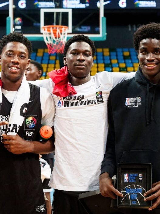 Energy so loud you can feel it through the screen⚡️ moment at the @basketballwithoutborders @ 1